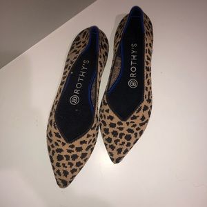 Rothy’s - Size 7 Cheetah Point Shoe